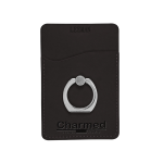 Leeman Tuscany™ Card Holder With Metal Ring Phone Stand