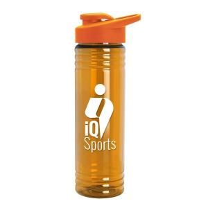 Slim Fit 24 oz. Water Bottles - Drink Thru Lid (Colors)