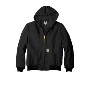 Carhartt® Tall Quilted-Flannel-Lined Duck Active Jacket