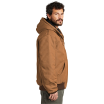 Carhartt® Tall Quilted-Flannel-Lined Duck Active Jacket